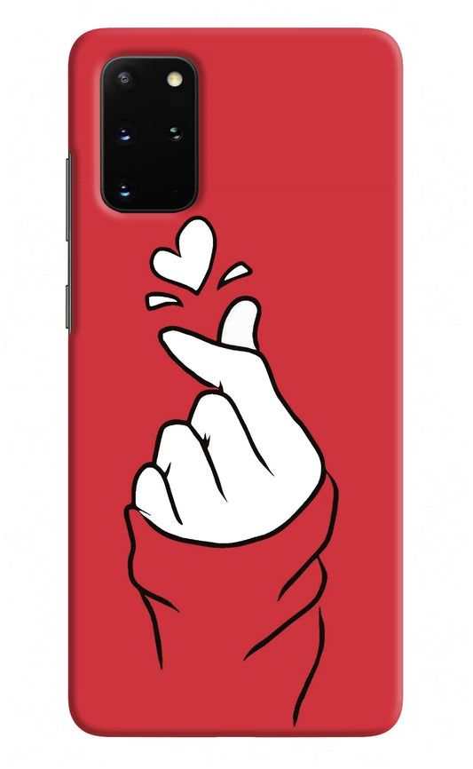 Korean Love Sign Samsung S20 Plus Hard Case Back Cover by Casekaro