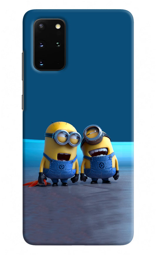 Minion Laughing Samsung S20 Plus Hard Case Back Cover by Casekaro