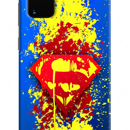 Superman logo Samsung S20 Plus Hard Case Back Cover by Casekaro