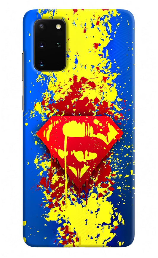 Superman logo Samsung S20 Plus Hard Case Back Cover by Casekaro