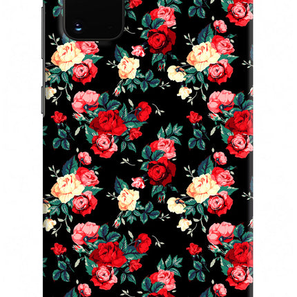 Rose Pattern Samsung S20 Plus Hard Case Back Cover by Casekaro