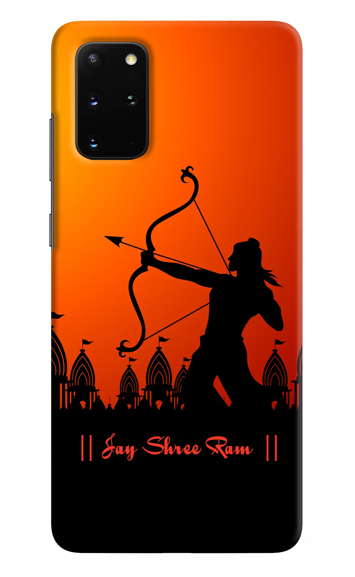 Lord Ram - 4 Samsung S20 Plus Hard Case Back Cover by Casekaro