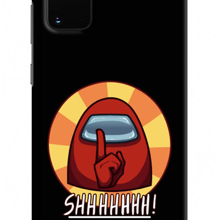 Among Us Shhh! Samsung S20 Plus Hard Case Back Cover by Casekaro