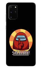 Among Us Shhh! Samsung S20 Plus Hard Case Back Cover by Casekaro