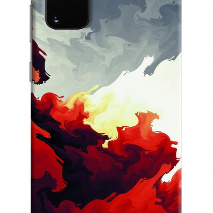 Fire Cloud Samsung S20 Plus Hard Case Back Cover by Casekaro