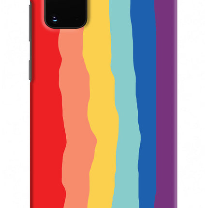 Rainbow Samsung S20 Plus Hard Case Back Cover by Casekaro