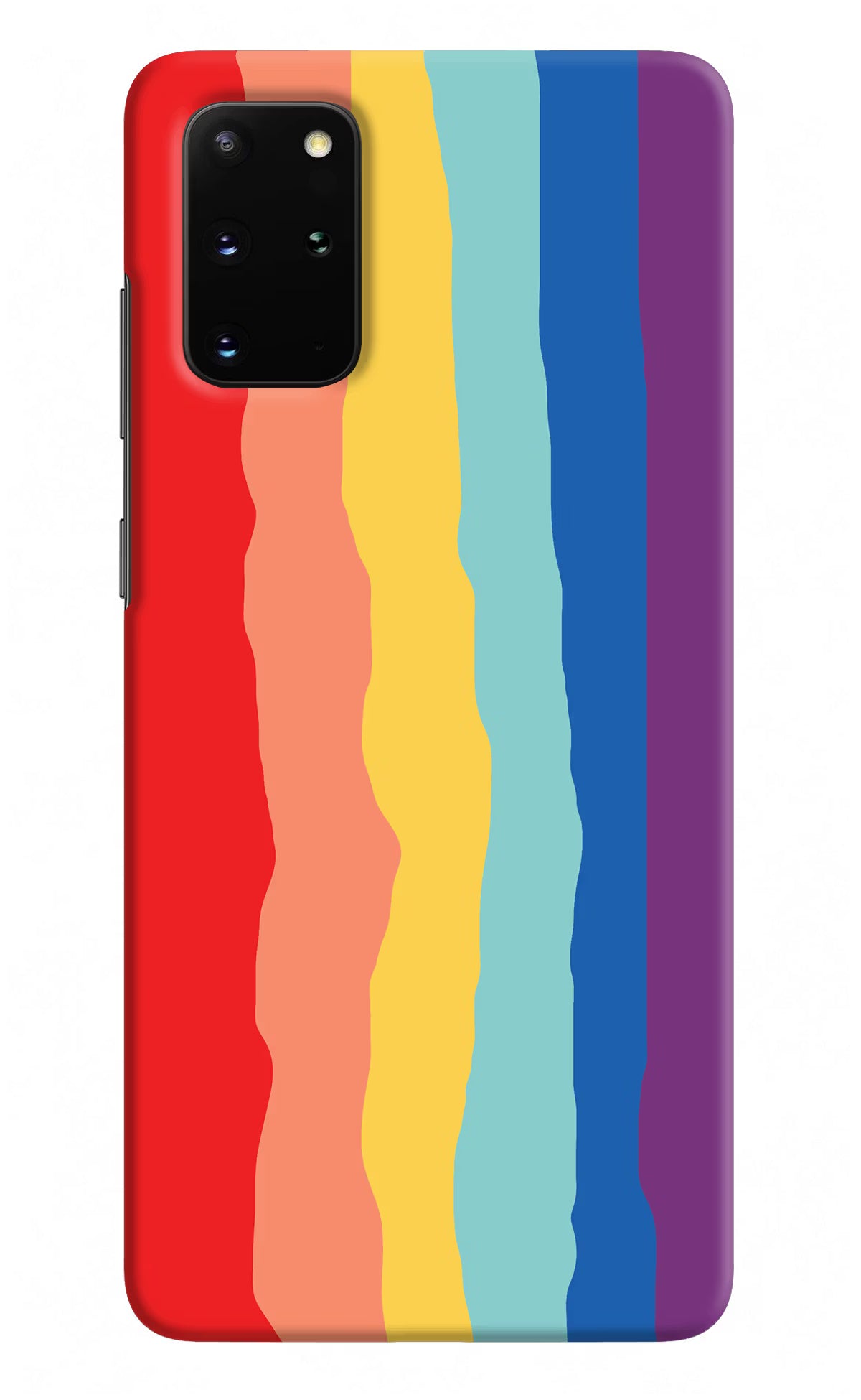 Rainbow Samsung S20 Plus Hard Case Back Cover by Casekaro