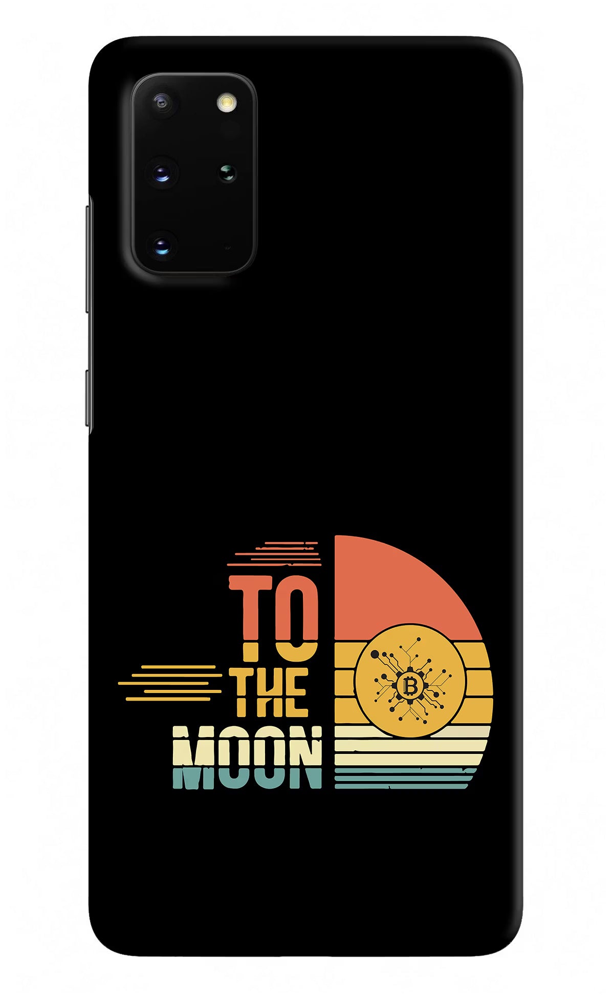 To the Moon Samsung S20 Plus Hard Case Back Cover by Casekaro