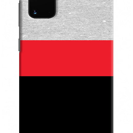 Tri Color Pattern Samsung S20 Plus Hard Case Back Cover by Casekaro