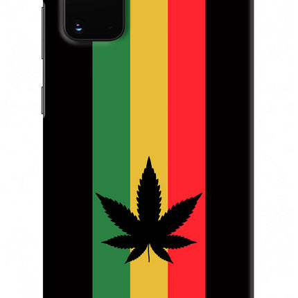 Weed Flag Samsung S20 Plus Hard Case Back Cover by Casekaro