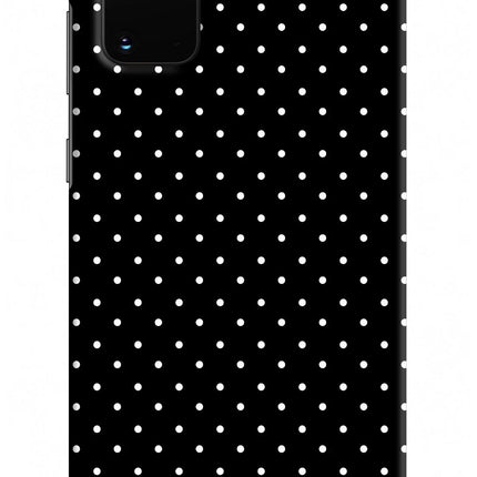 White Dots Samsung S20 Plus Hard Case Back Cover by Casekaro