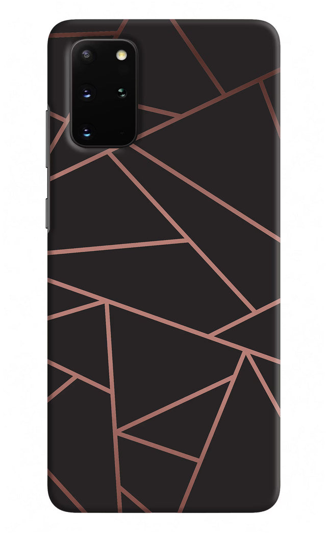 Geometric Pattern Samsung S20 Plus Hard Case Back Cover by Casekaro