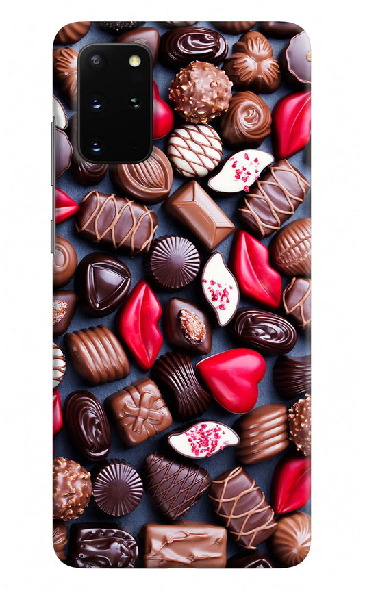 Chocolates Samsung S20 Plus Hard Case Back Cover by Casekaro