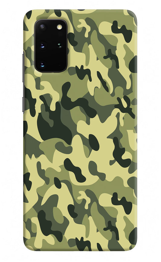 Camouflage Samsung S20 Plus Hard Case Back Cover by Casekaro