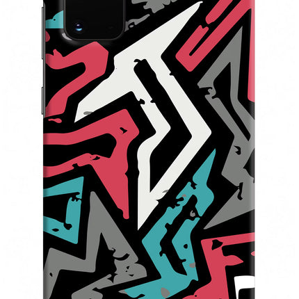 Geometric Graffiti Samsung S20 Plus Hard Case Back Cover by Casekaro