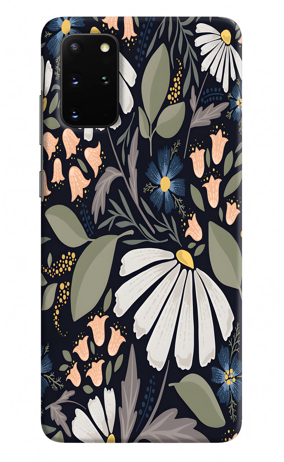 Flowers Art Samsung S20 Plus Hard Case Back Cover by Casekaro