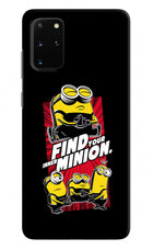 Find your inner Minion Samsung S20 Plus Hard Case Back Cover by Casekaro