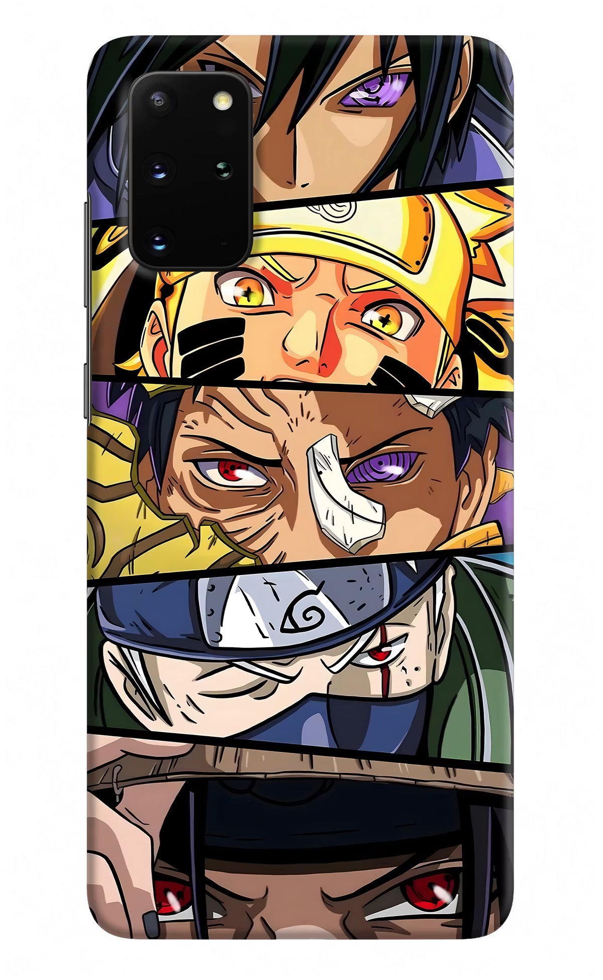Naruto Character Samsung S20 Plus Hard Case Back Cover by Casekaro