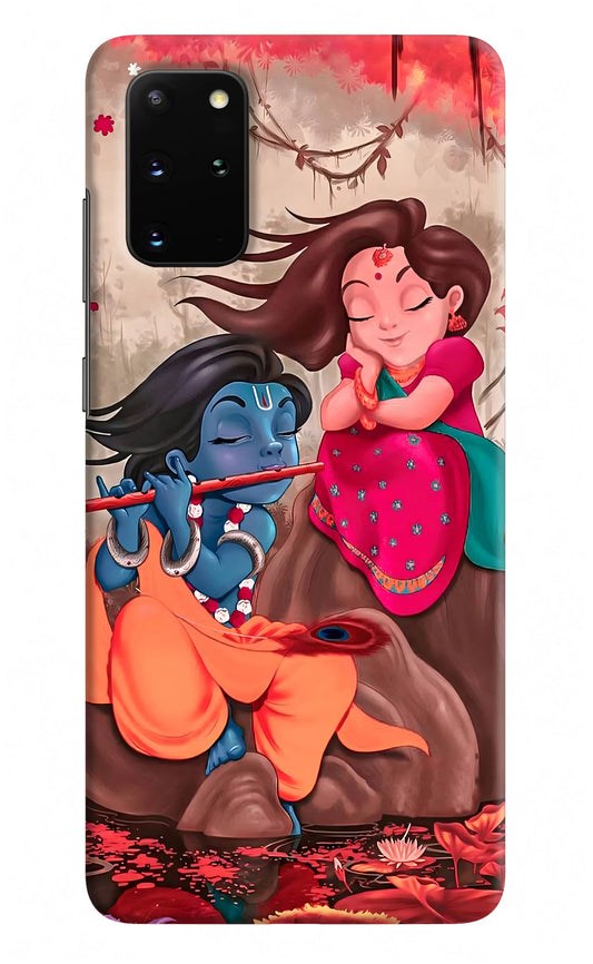 Radhe Krishna Samsung S20 Plus Hard Case Back Cover by Casekaro