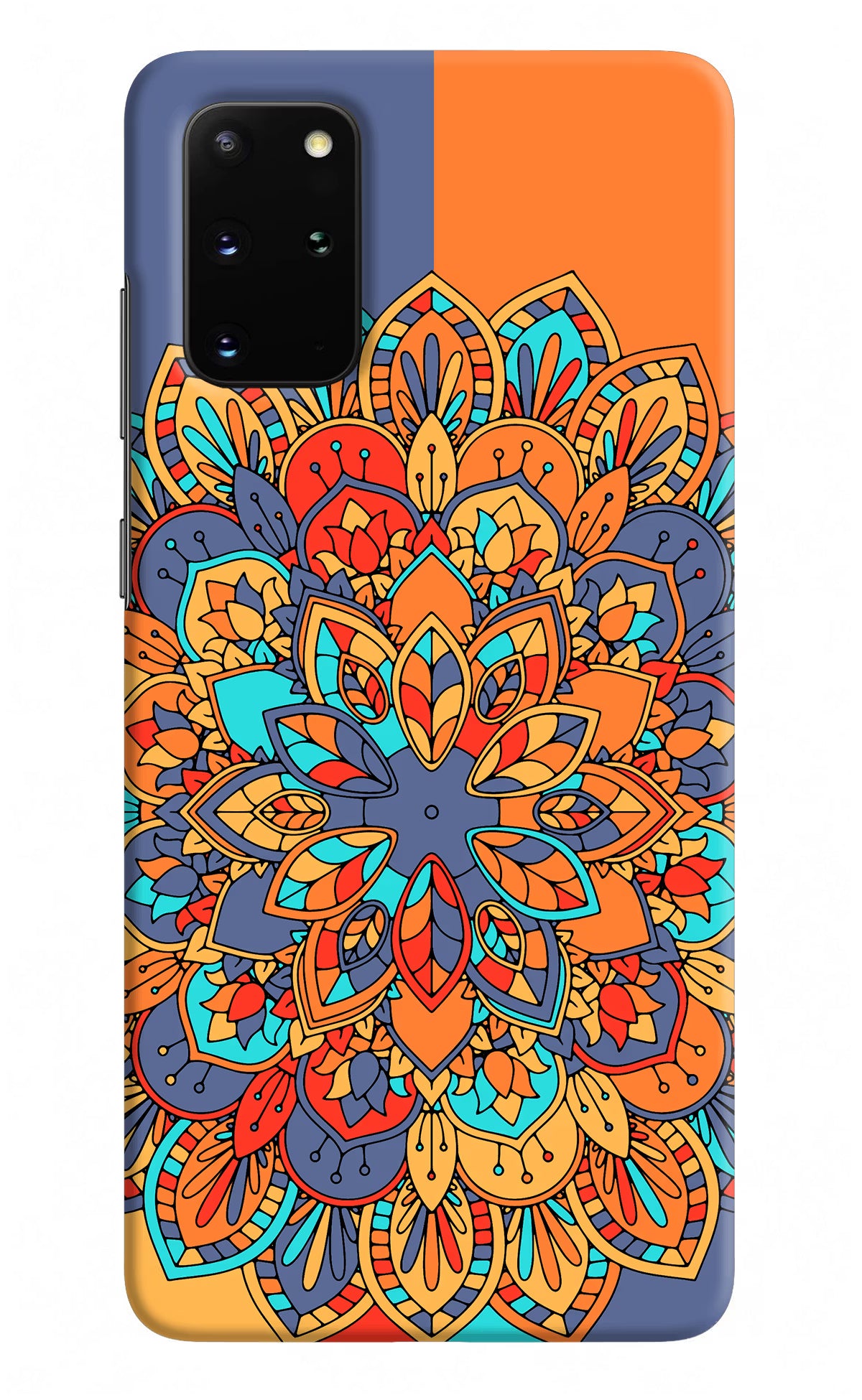 Color Mandala Samsung S20 Plus Hard Case Back Cover by Casekaro