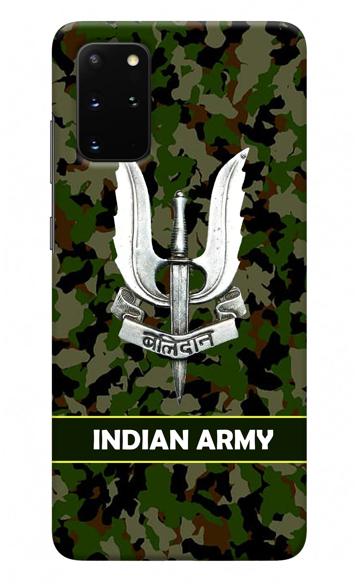 Balidan Indian Logo Samsung S20 Plus Back Cover