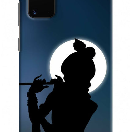 Shri Krishna Silhouette Samsung S20 Plus Hard Case Back Cover by Casekaro
