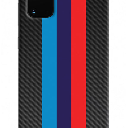 BMW Stripes Pattern Samsung S20 Plus Hard Case Back Cover by Casekaro