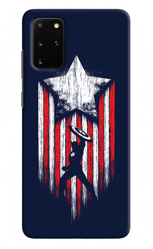 Captain America Marvel Art Samsung S20 Plus Back Cover