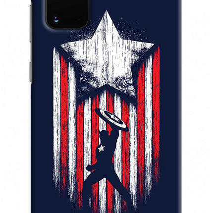 Captain America Marvel Art Samsung S20 Plus Hard Case Back Cover by Casekaro