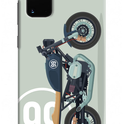 Classic Cafe Racer 99 Samsung S20 Plus Hard Case Back Cover by Casekaro