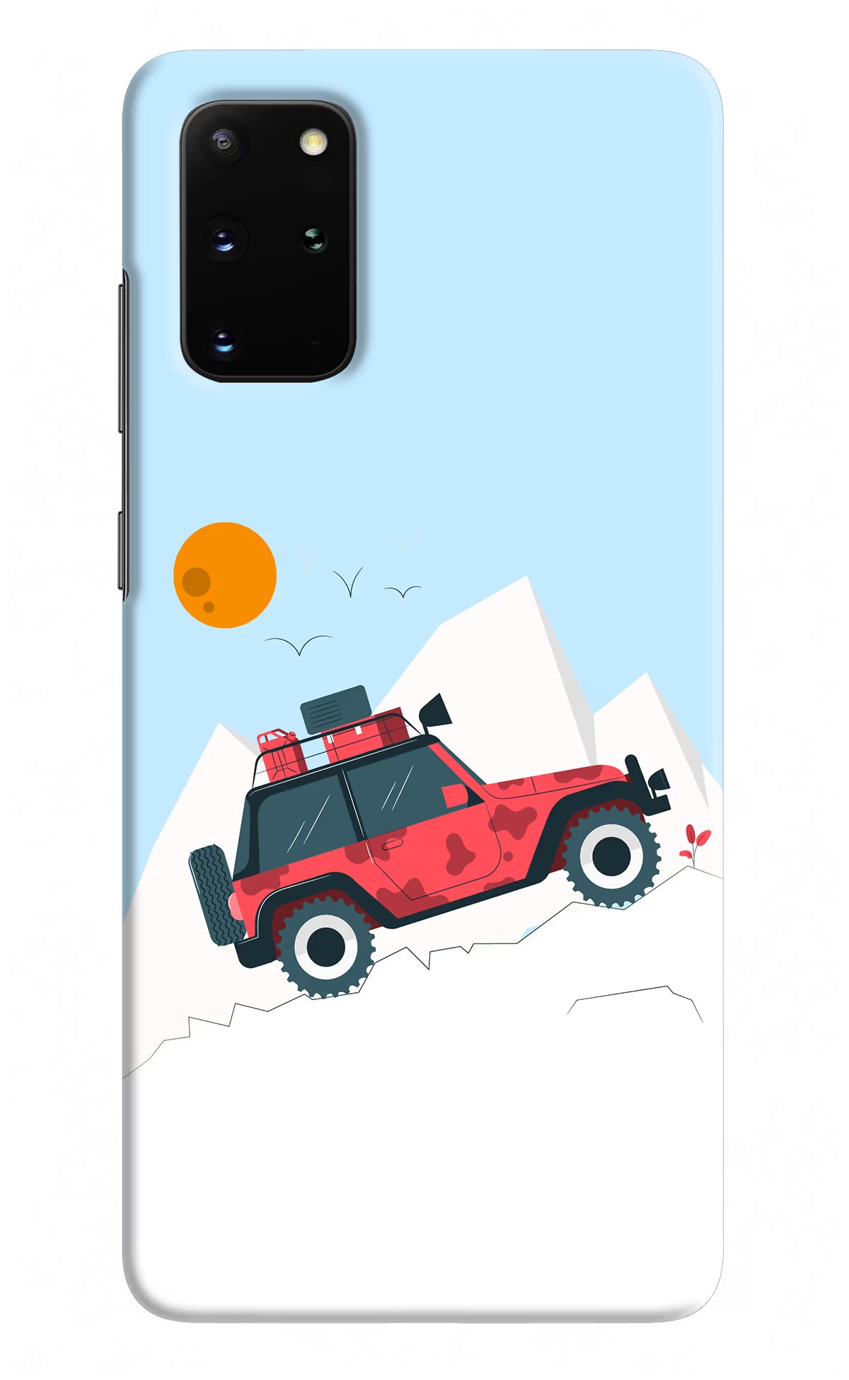 Mountain Trail Beast Samsung S20 Plus Hard Case Back Cover by Casekaro