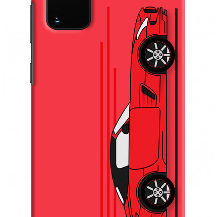 Red Velocity Samsung S20 Plus Hard Case Back Cover by Casekaro
