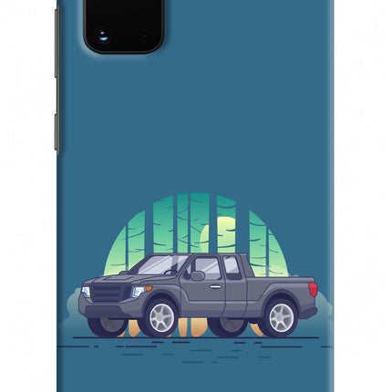 Retro Garage Vibe Samsung S20 Plus Hard Case Back Cover by Casekaro