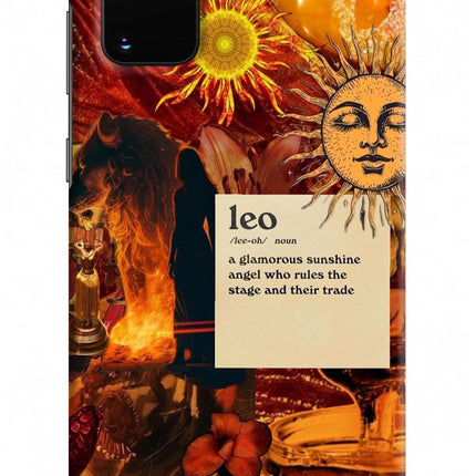 Leo Zodiac Samsung S20 Plus Hard Case Back Cover by Casekaro