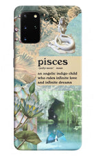 Pisces Zodiac Samsung S20 Plus Hard Case Back Cover by Casekaro