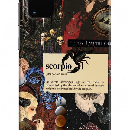 Scorpio Zodiac Samsung S20 Plus Hard Case Back Cover by Casekaro