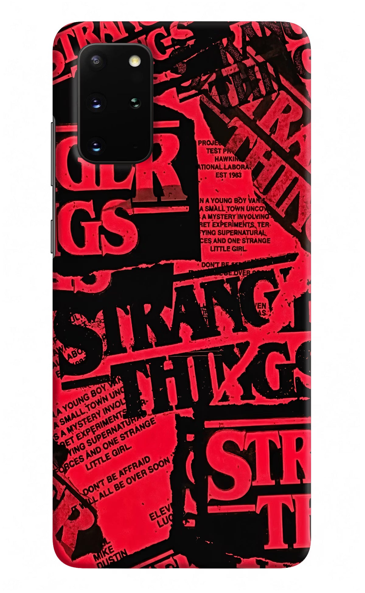 Ordinary Things Samsung S20 Plus Hard Case Back Cover by Casekaro