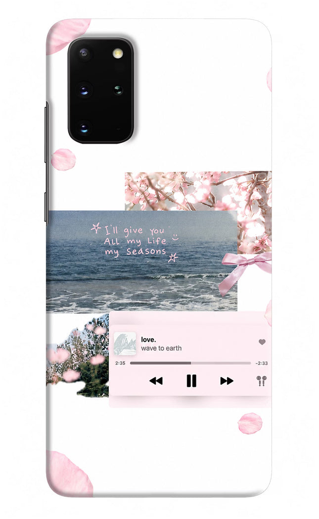 Wave to earth Samsung S20 Plus Hard Case Back Cover by Casekaro