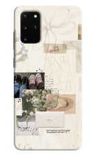 Soft Aesthetic Samsung S20 Plus Hard Case Back Cover by Casekaro