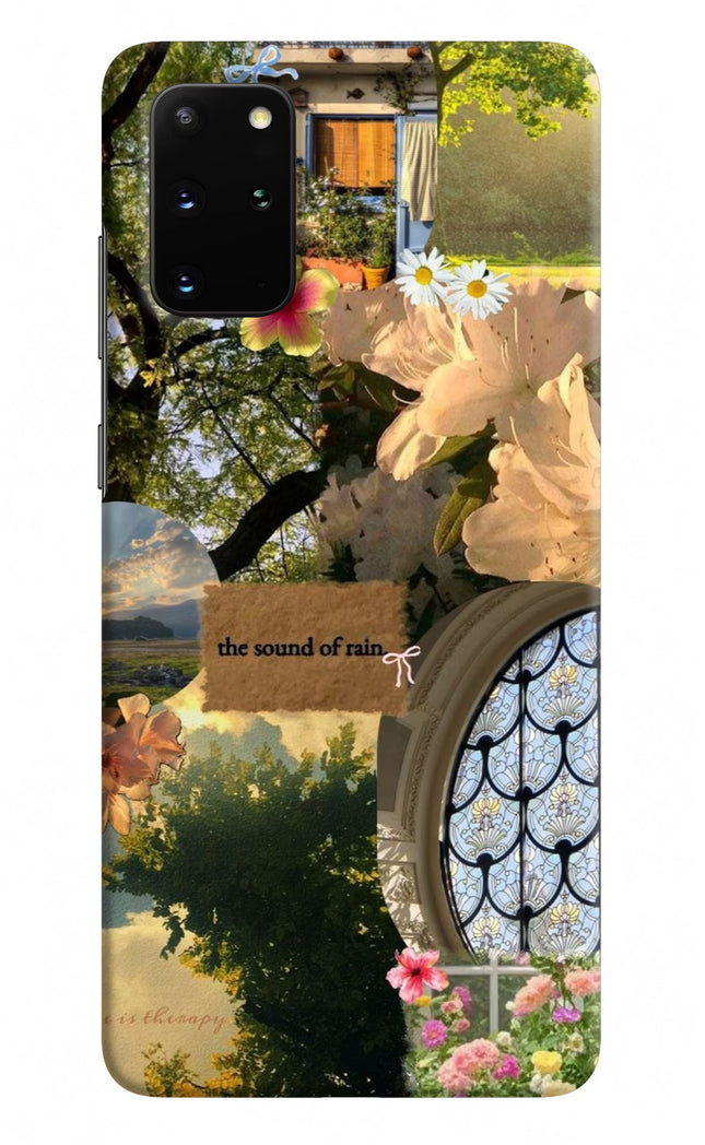Rain Samsung S20 Plus Hard Case Back Cover by Casekaro