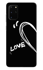 Love Line Samsung S20 Plus Hard Case Back Cover by Casekaro