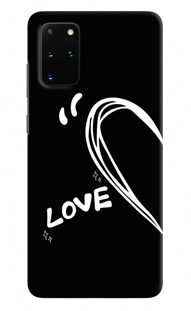 Love Line Samsung S20 Plus Hard Case Back Cover by Casekaro
