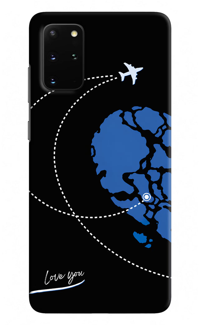 Love Orbit Samsung S20 Plus Hard Case Back Cover by Casekaro