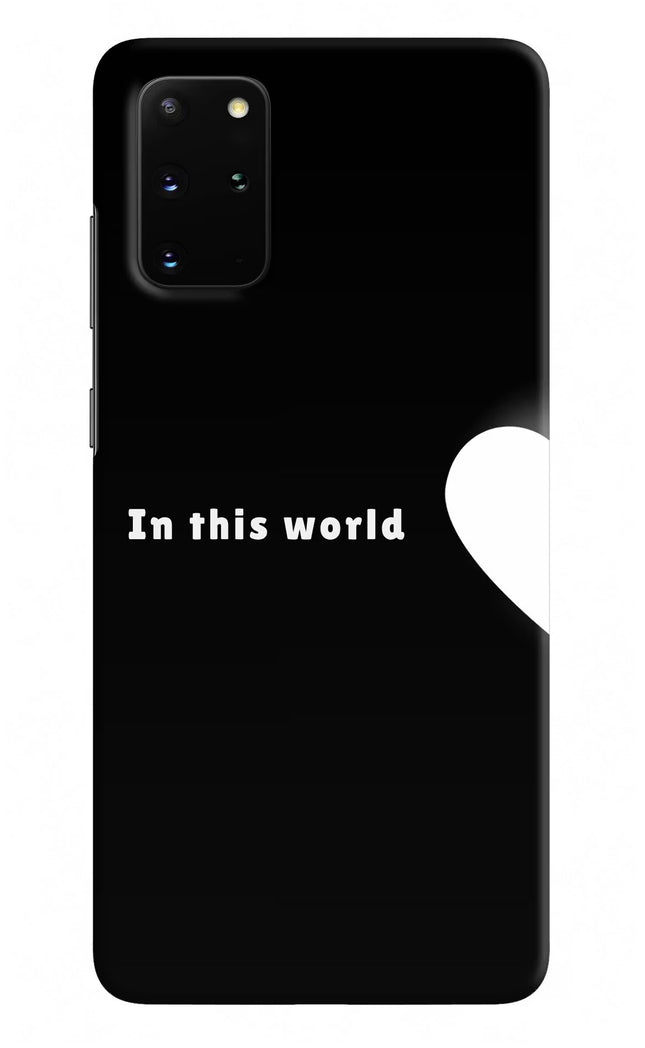 This World Samsung S20 Plus Hard Case Back Cover by Casekaro