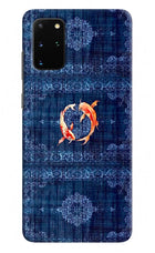 Koi Blue Samsung S20 Plus Hard Case Back Cover by Casekaro