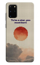Pixel Sun Samsung S20 Plus Hard Case Back Cover by Casekaro