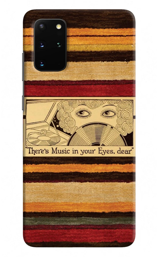 Vinyl Stripes Samsung S20 Plus Hard Case Back Cover by Casekaro