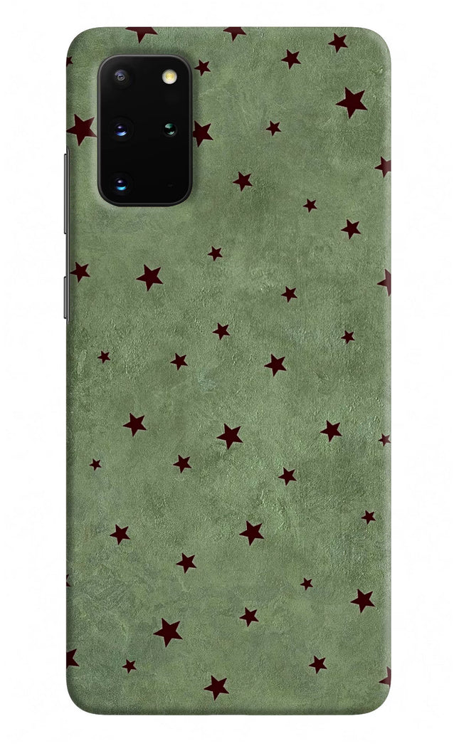 Green Stars Samsung S20 Plus Hard Case Back Cover by Casekaro