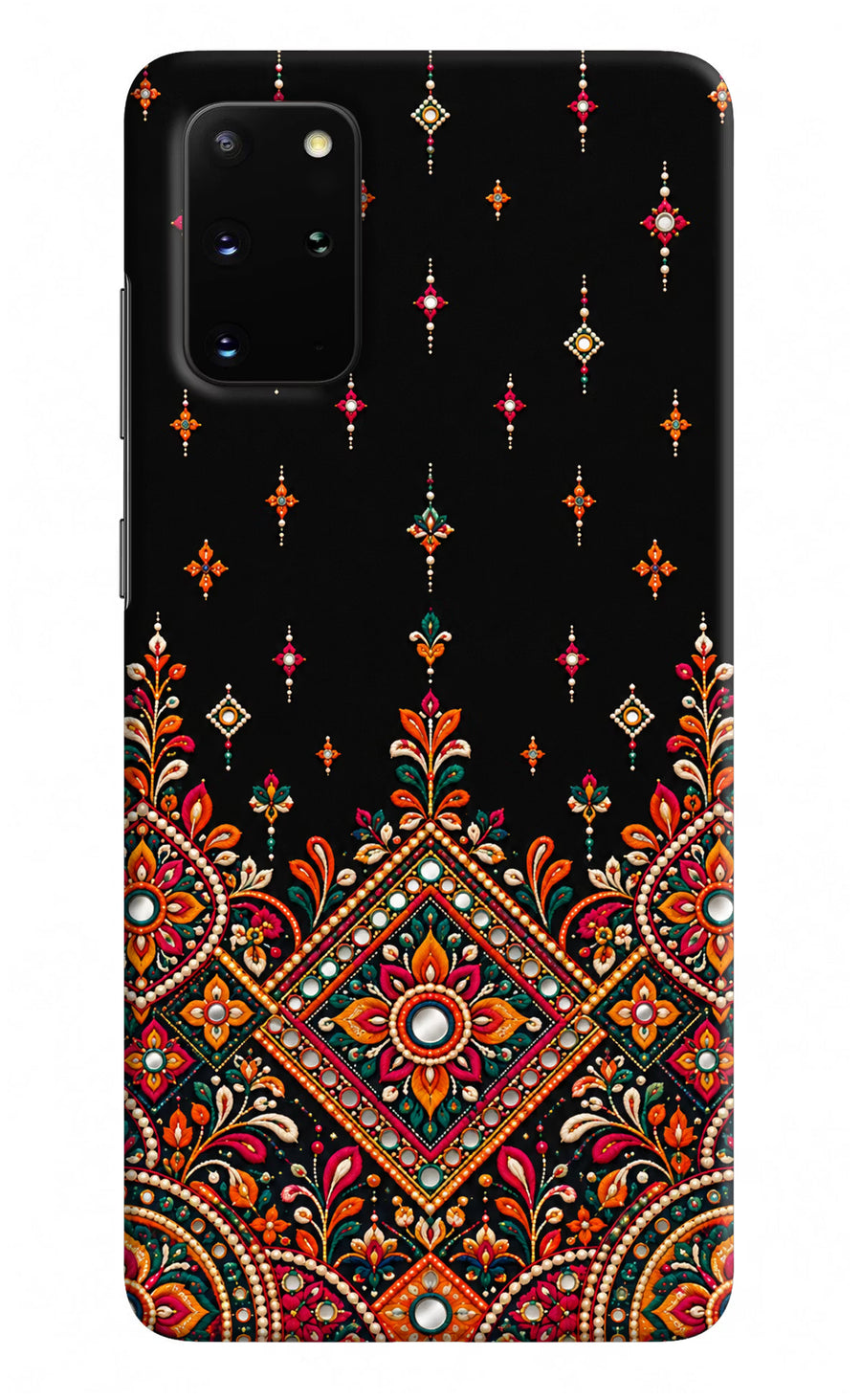 Noir Mehfil Samsung S20 Plus Back Cover, Hard case