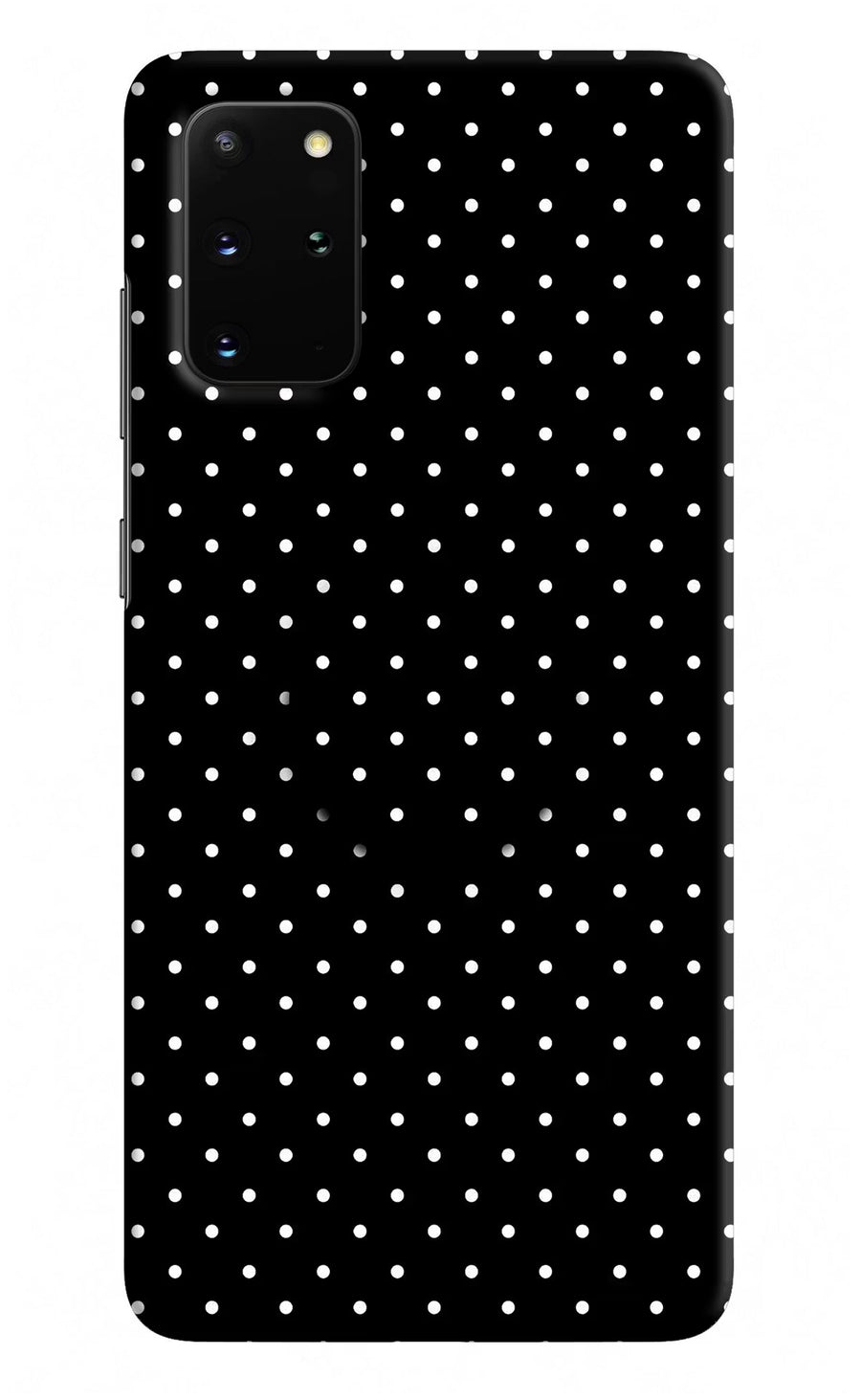 White Dots Samsung S20 Plus Pop Case, Hard case